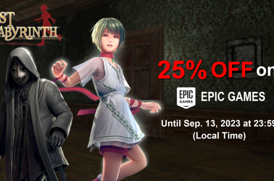 [Sale]”Last Labyrinth” for EpicGames version are 25%OFF (Sale ends Sep 13, 2023)