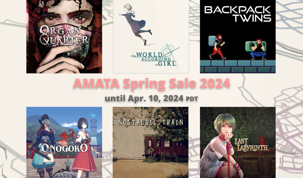 [Sale] AMATA Spring Sale 2024! (Until Apr. 10, 2024 PDT)