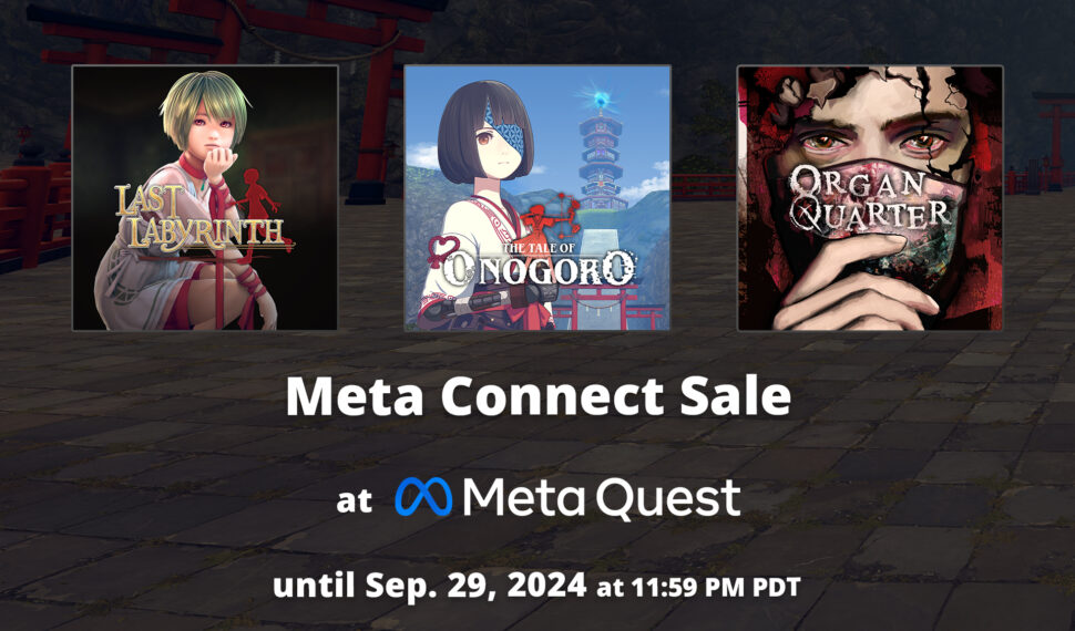 [Sale] Special discount on the Meta Quest version!  (Until Sep. 29, 2024, 11:59 PM PDT)