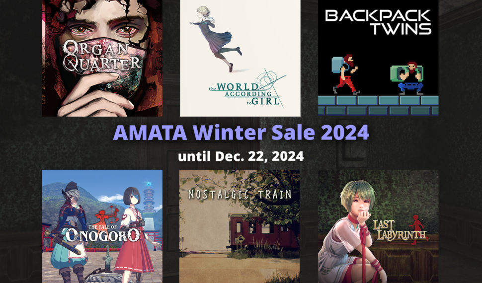 AMATA Winter Sale 2024! (Until Dec. 21, 2024 PST)