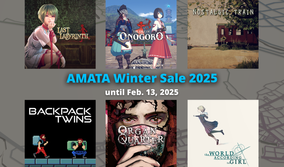 AMATA Winter Sale 2025! (Until Feb. 12, 2025 PST)