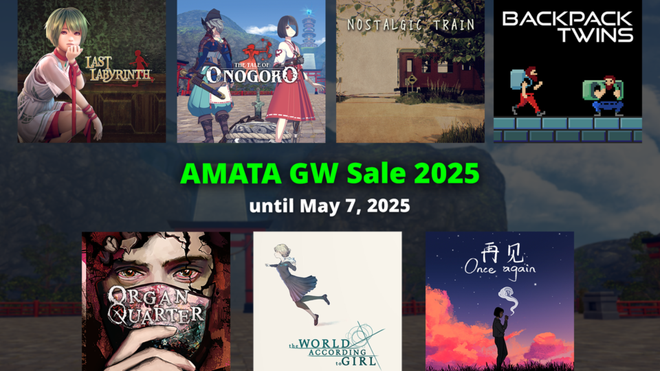 [Sale] AMATA GW Sale 2025! (Until May. 7, 2025)