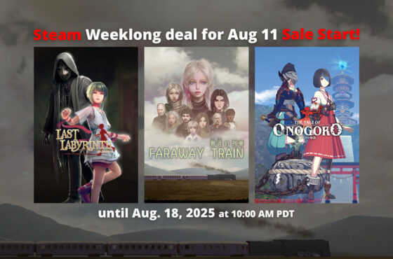 [Sale] Steam Weeklong deal for Aug 11 Sale! (Until Aug. 18, 2025 10:00 AM PDT)