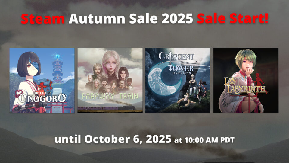 【Sale】Steam Autumn Sale 2025 is here! (Until October 6, 2025, 10:00 AM PDT)