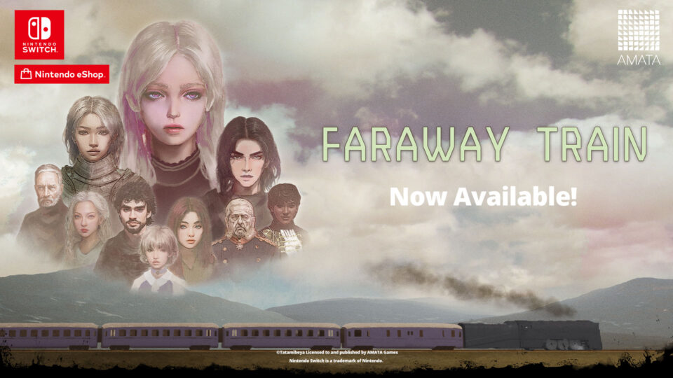 Atmospheric Narrative Adventure,”FARAWAY TRAIN” Nintendo Switch™ versions are available today!