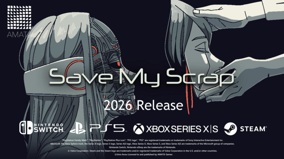 A visual novel and puzzle game where you repair a broken android ‘Save My Scrap’ Coming to Steam and consoles in 2026!