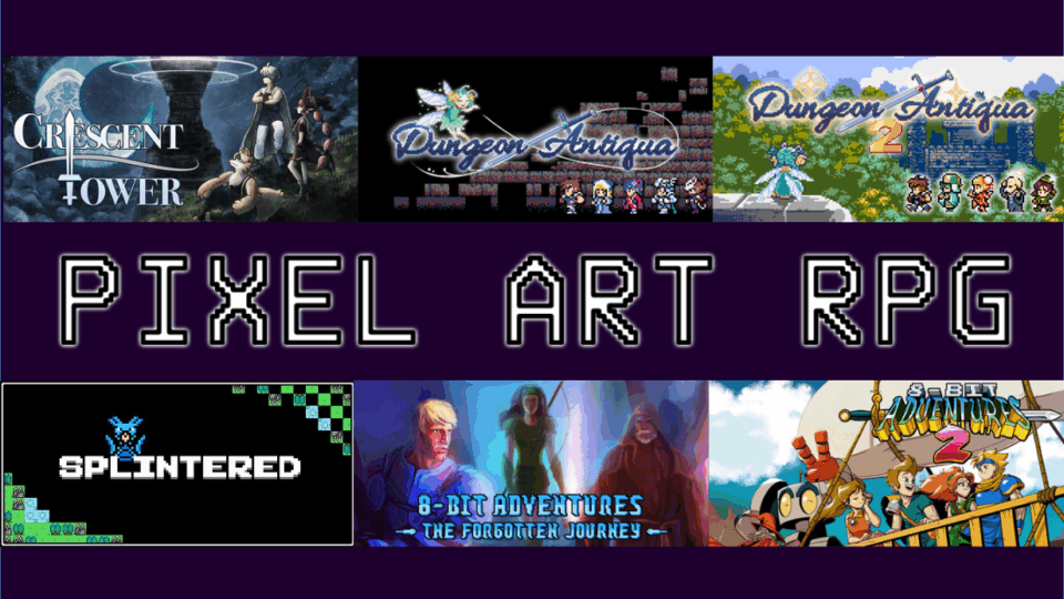 Out now on Steam: The “Pixel Art RPG” bundle, featuring 6 classic-style RPG