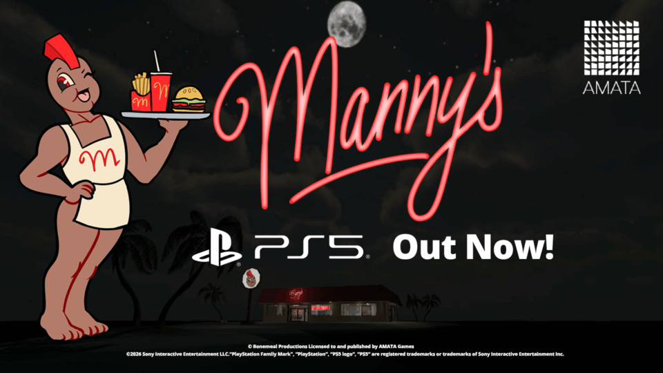 “Manny’s” is now available on PlayStation®5!