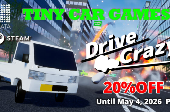 【Sale】Tiny Car Games 2026  is here! (Until May 4, 2026, PT)