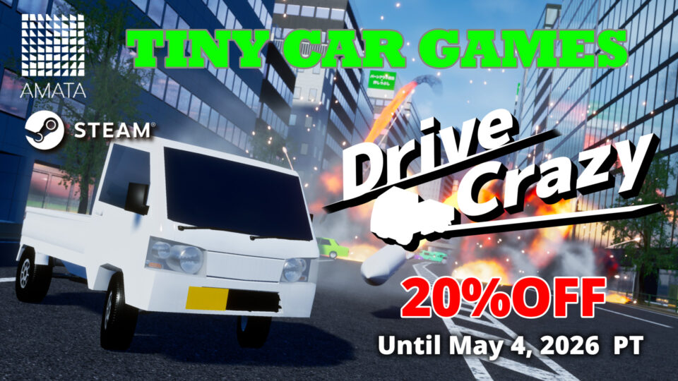 【Sale】Tiny Car Games 2026  is here! (Until May 4, 2026, PT)