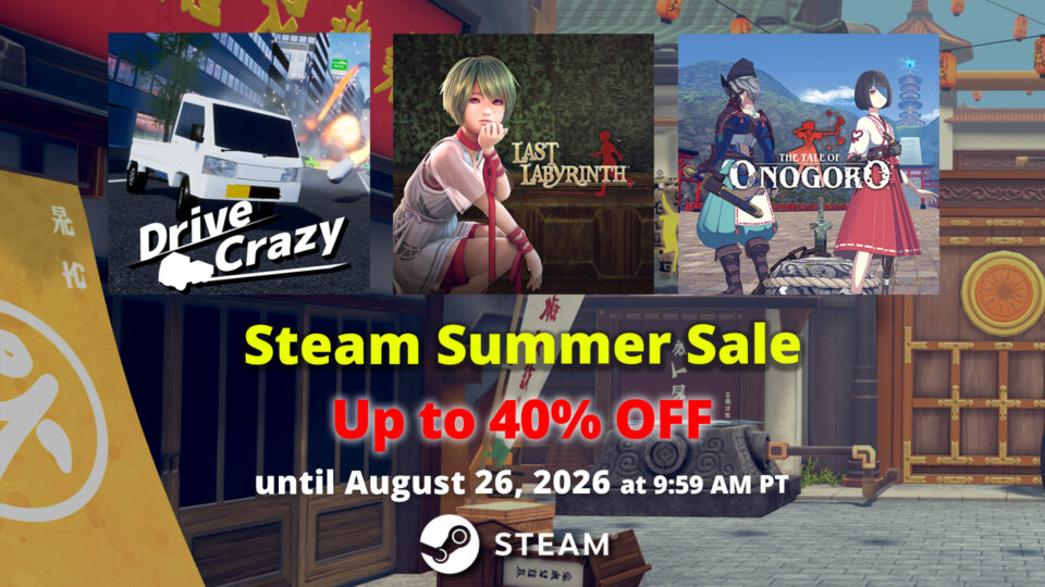 【Sale】Steam Summer Sale  is here! (Until August 26, 2026, 9:59 AM PT)
