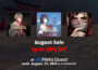 [Sale] August Sale! (Until August 23, 2026 11:59 PM PST)