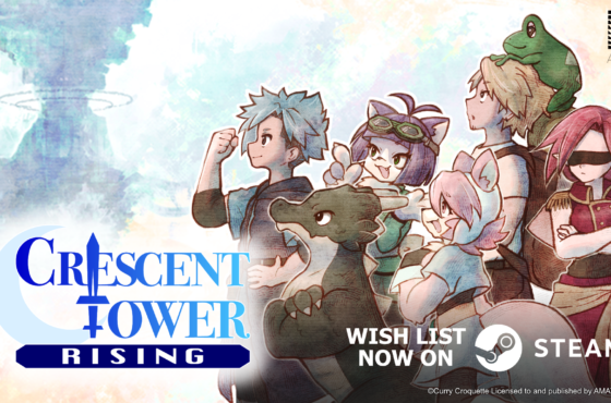 Nostalgic, yet new—venture into the 8-bit style RPG, “Crescent Tower: RISING”  Steam Release Confirmed!