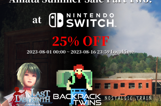 【Sale】Nintendo Switch版が25％OFF (2023年8月16日まで)